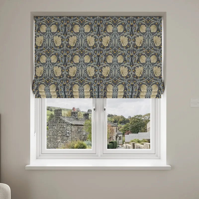 William Morris At Home Pimpernel Indigo Blinds Uk