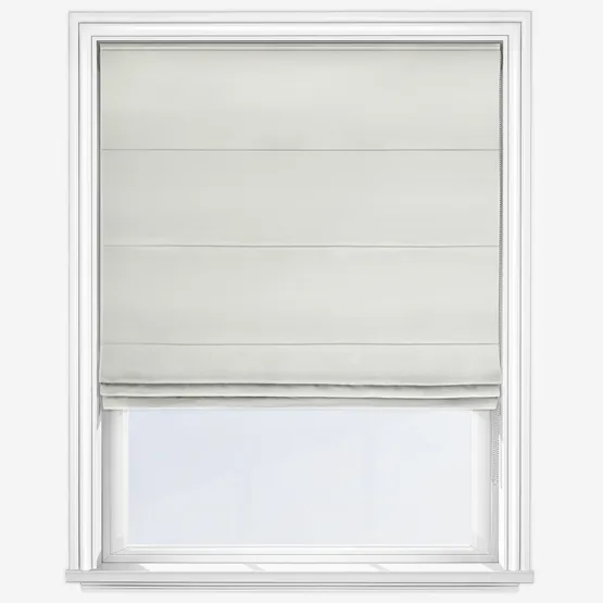 Memoir White Roman Blind