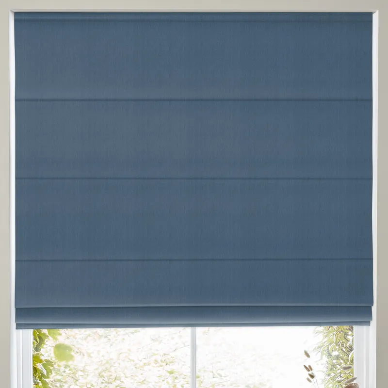 Lavery Made To Measure Roman Blind Denim