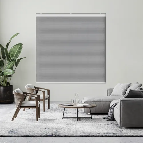 Tenso Titanium Cordless Honeycomb Pleated Blind