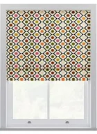 Orla Kiely Spot Flower Ditsy Red Multi Roman Blinds