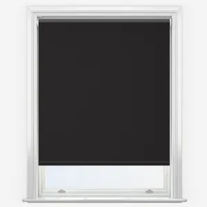 Coulisse Mila Blackout Black Roller Blind