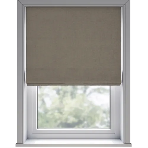 Ortega Hessian Deluxe Roman Blinds