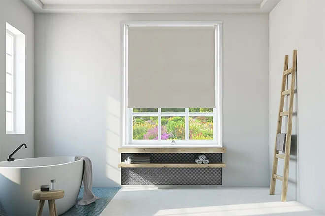 Nicole Grey - Waterproof Blackout Roller Blind