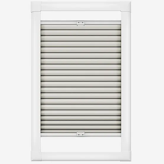 Luna Taupe Perfect Fit Pleated Blind