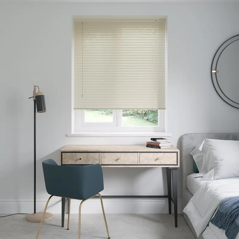 Soft Sand Cream Venetian Blinds 25mm