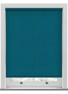 Splash Dark Teal Blue Twist Roller Blind