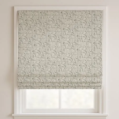 Verona Ivory Deluxe Roman Blinds