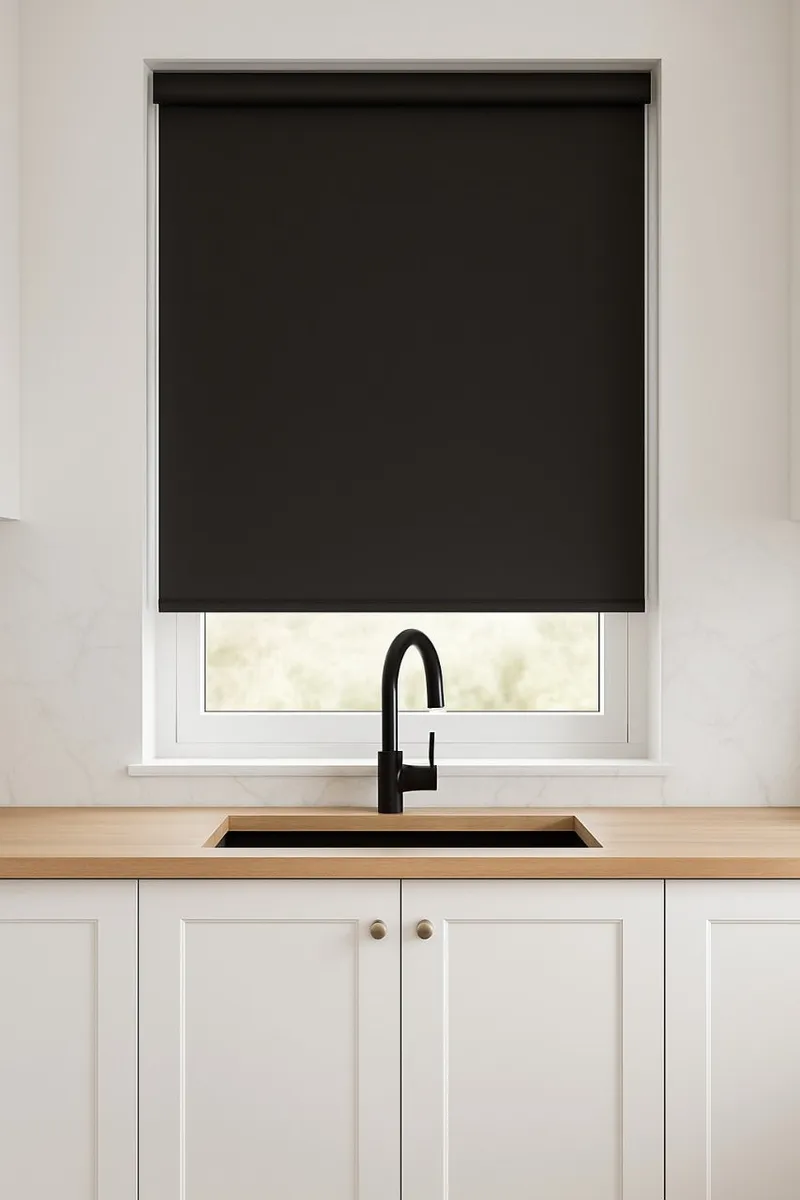 Unity Polaris Oak Roller Blind