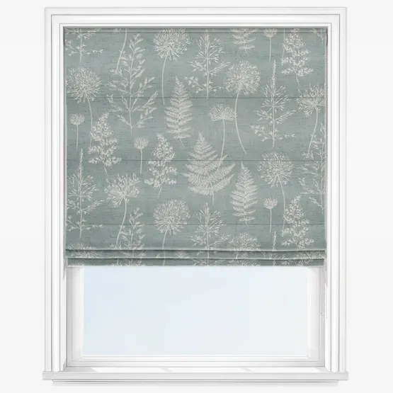 Chervil Denim Roman Blind