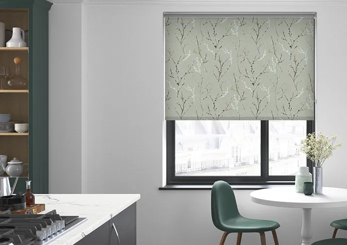 Catkin (Blackout) Smoke - Roller Blind
