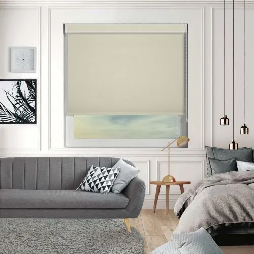Bedtime Hessian Pelmet Roller Blind