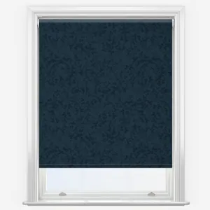 Sonova Studio Strawberry Field Midnight Blue Roller Blind