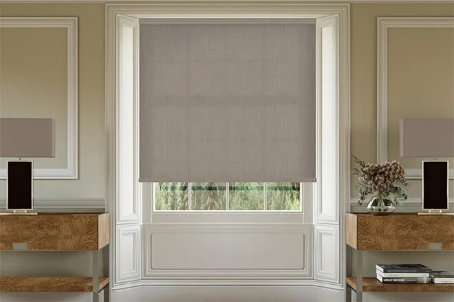 Dusk Brown - Textured Roller Blind