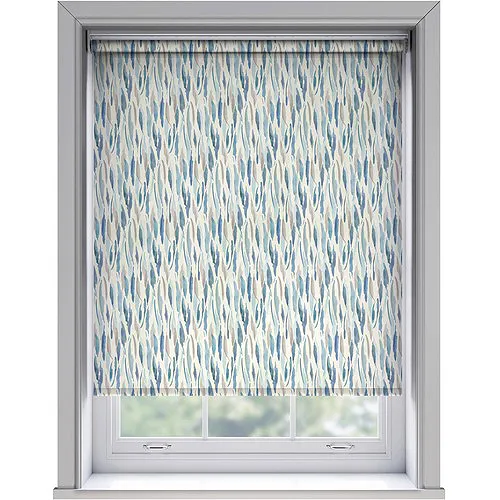 Zafira Cobalt Light Filtering Roller Blinds