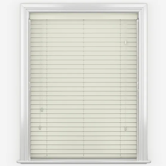 Aspen Smooth Magnolia Wooden Venetian Blind