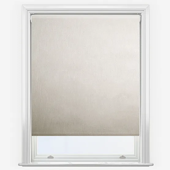 Metallic Blackout Pale Gold Roller Blind
