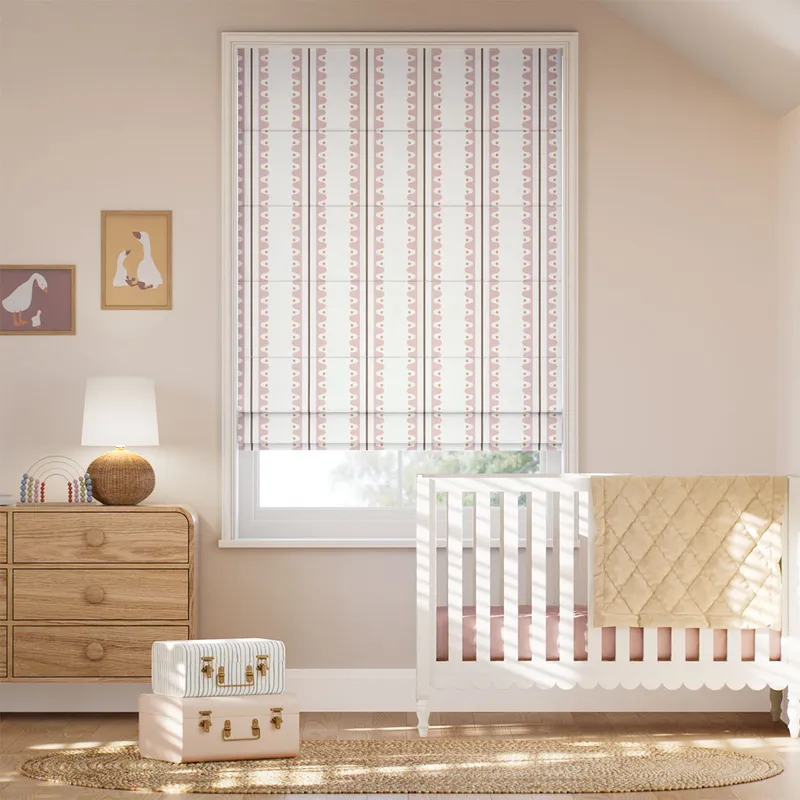 Oakham Milkshake Roman Blind