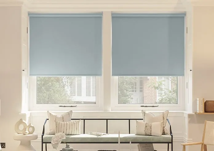 Trapani (Blackout) Pewter - Roller Blind