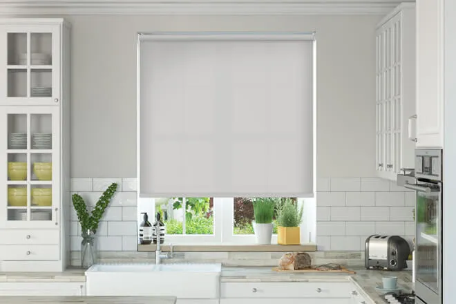 Chloe Grey Mist - Roller Blind