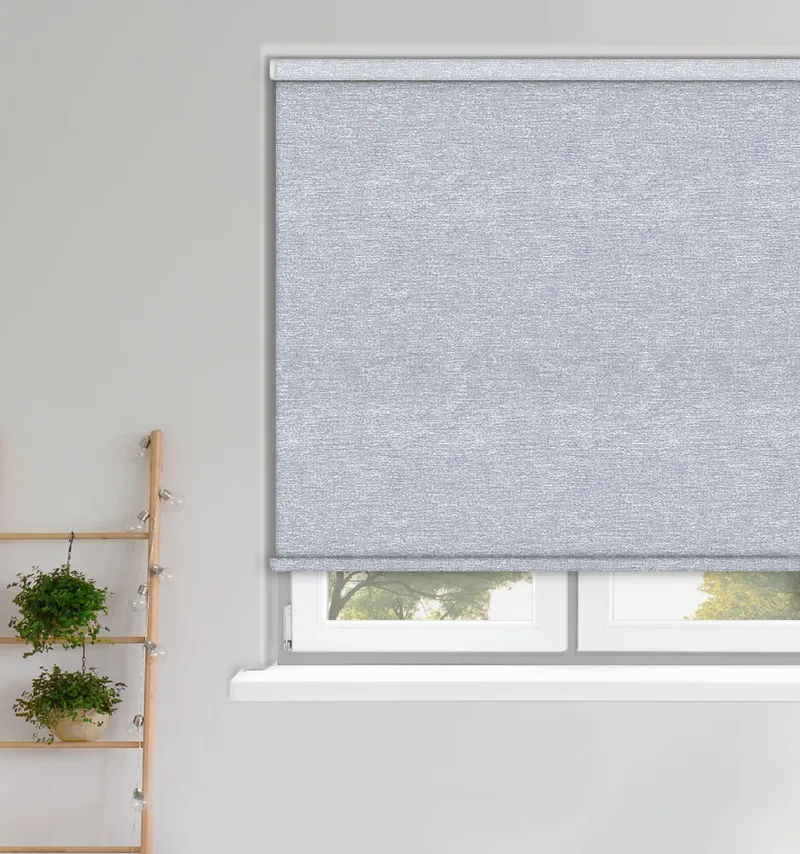 Crush Cornish Blue Roller Blinds