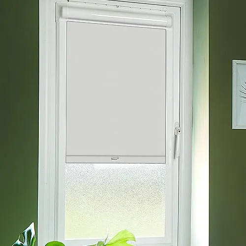 Urban Fr Cream (Moisture Resistant) Perfect Fit Blackout Roller Blinds