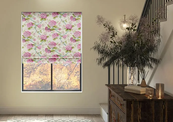Bouquet Velvet Wild Rose - Roman Blind