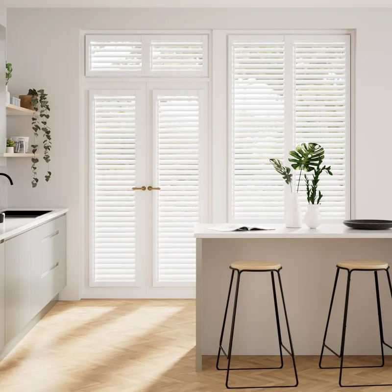 Perfect Fit Cool White Shutter Blind