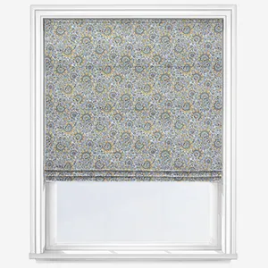 Laura Ashley Painswick Paisley Newport Blue Roman Blind