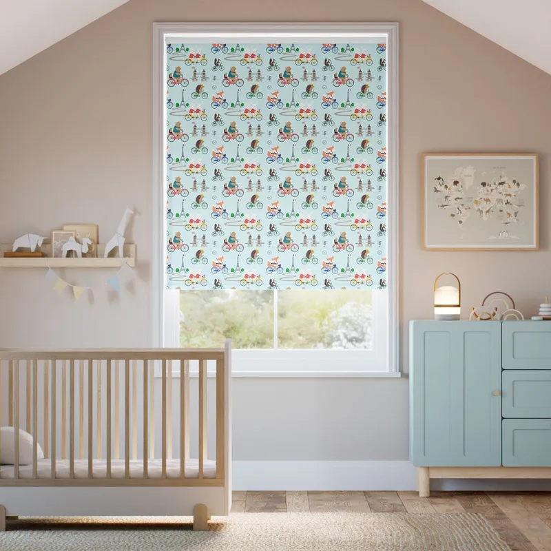 Dash Blackout Sky Blue Roller Blind