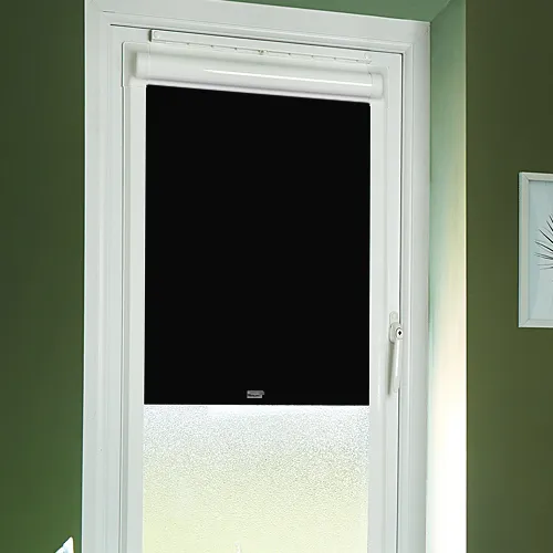Sirocco Pitch (Moisture Resistant) Perfect Fit Blackout Roller Blinds