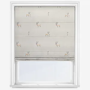 Sophie Allport Stag Natural Roman Blind