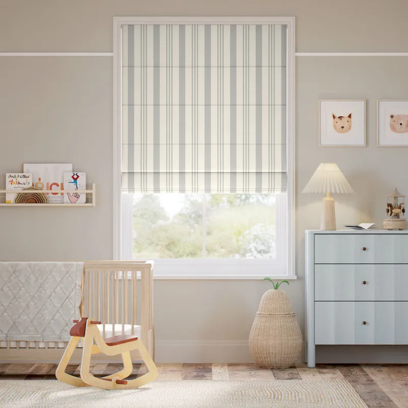 Albany Dove Roman Blind
