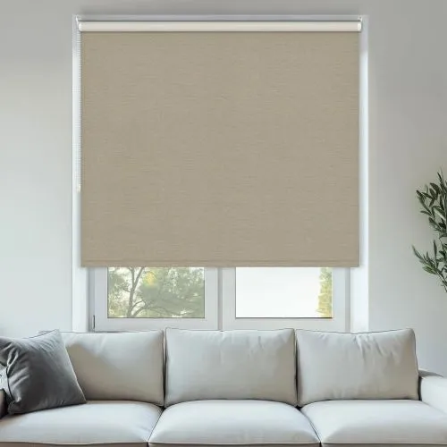 Durham Taupe Roller Blinds - Shop Now