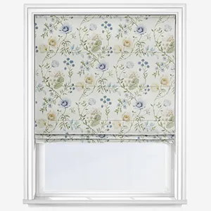 Longmoor Cornflower Roman Blind