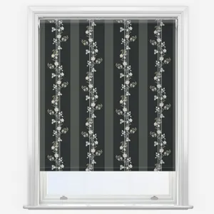 Sonova Studio Floral Cascade Charcoal Roller Blind