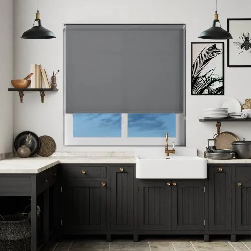 Origin Rock Grey Roller Blind