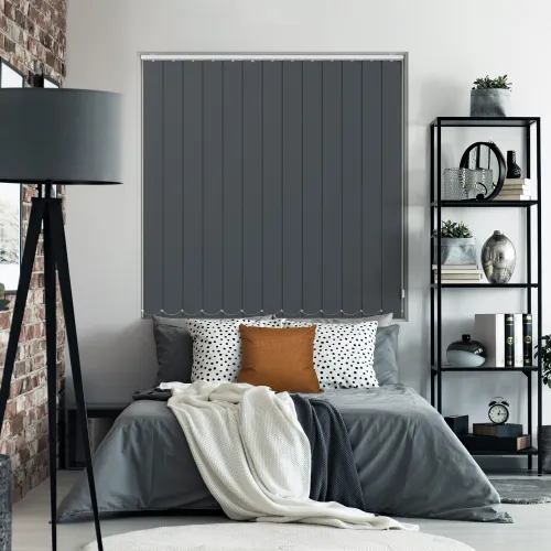 Bedtime Anthracite Vertical Blind