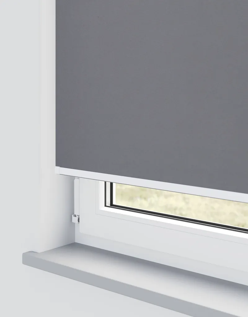 Origin Blackout Dark Grey Electrical Roller Blind