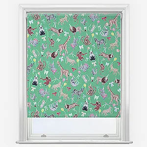 Sonova Studio Party Animals Grass Green Roller Blind