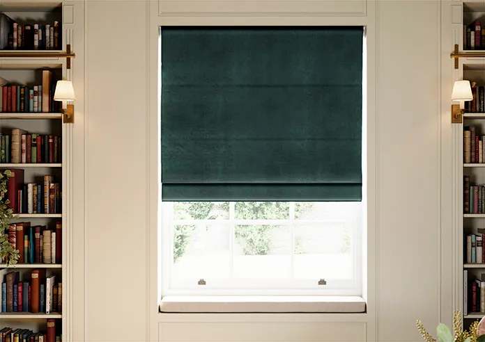 Sunningdale Peacock - Roman Blind