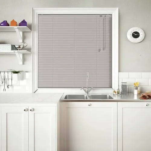 Buff Stripe Barley Venetian Blind