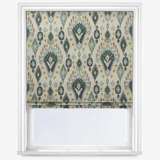 Boho Glacier Roman Blind