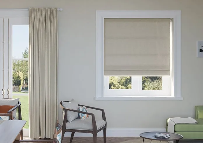 Bravo Oatmeal - Roman Blind