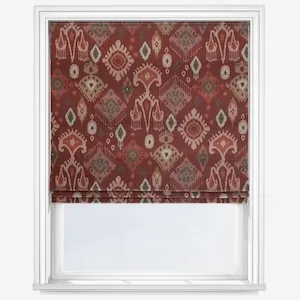 Peru Crimson Roman Blind
