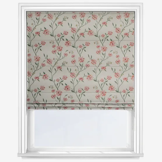 Ashley Pink Roman Blind