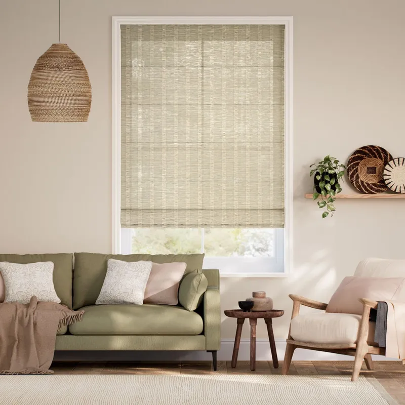Barranca Beech Roman Blind
