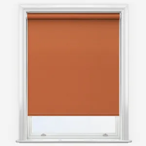 Supreme Blackout Orange Marmalade Roller Blind