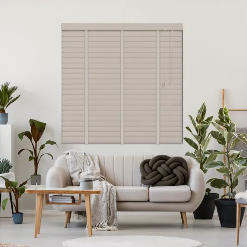 Sand Dune With Dove Tape Venetian Blind
