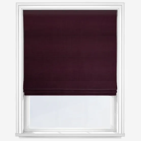 Belvoir Recycled Mulberry Roman Blind